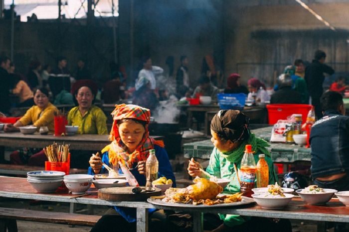 Ethnic markets are also a chance for meeting of Ha Giang residents after a week